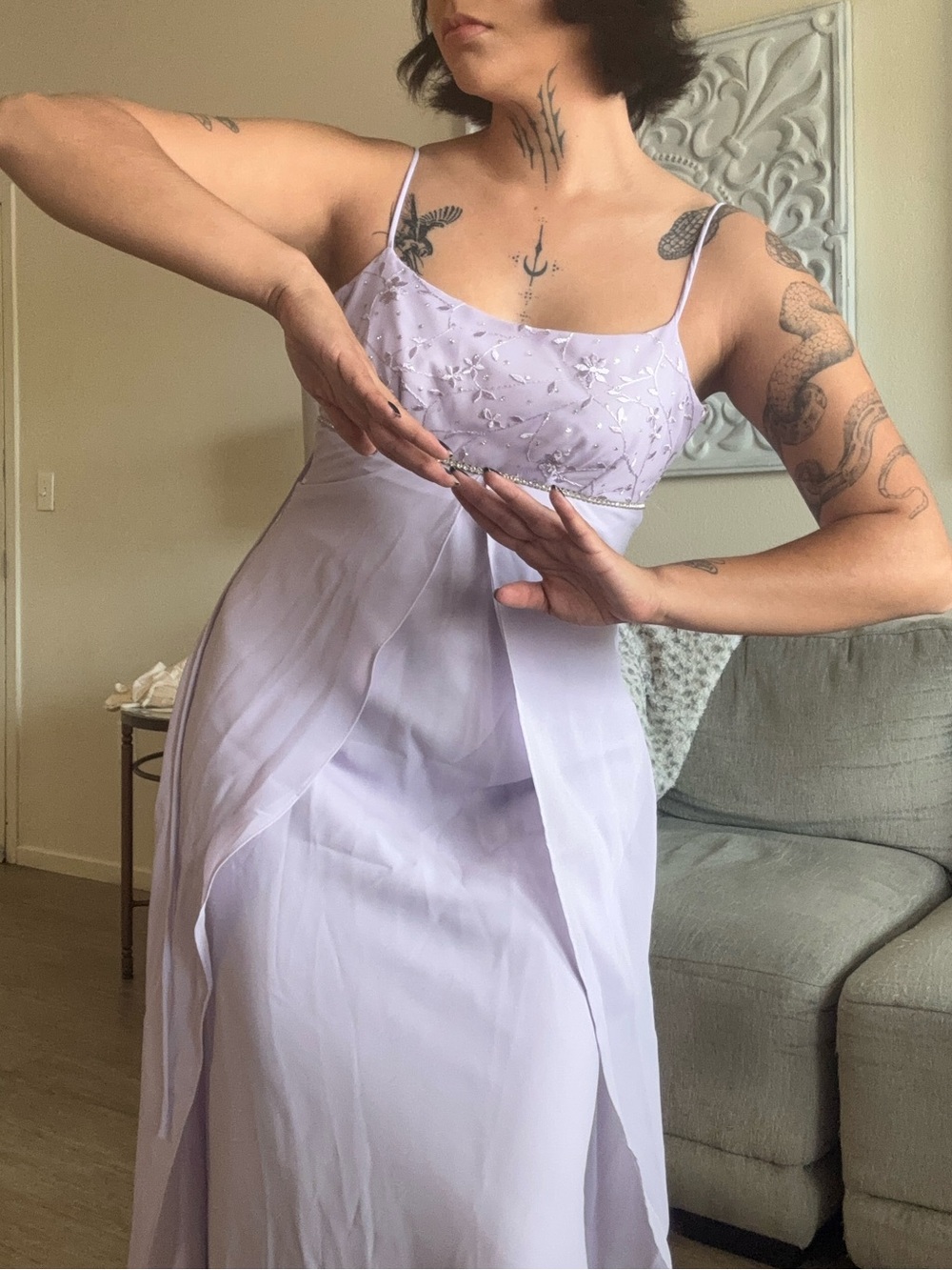 Vintage Lavender Fairy Dress🪻